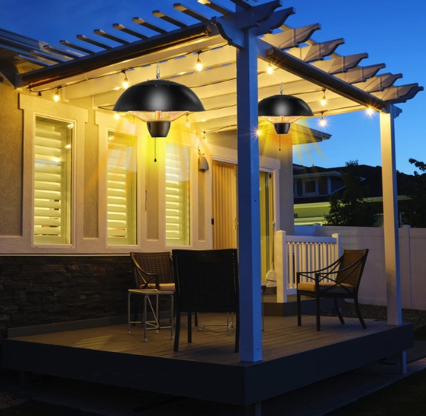 Modern infrared bathroom heater